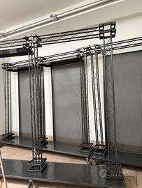 Arredamento negozio stile industrial