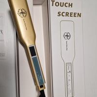 Piastra oro professionale per capelli