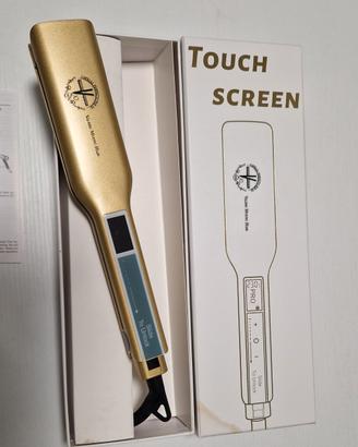 Piastra oro professionale per capelli