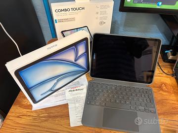 iPad Air 11 M3 128GB + Logitech Combo Touch