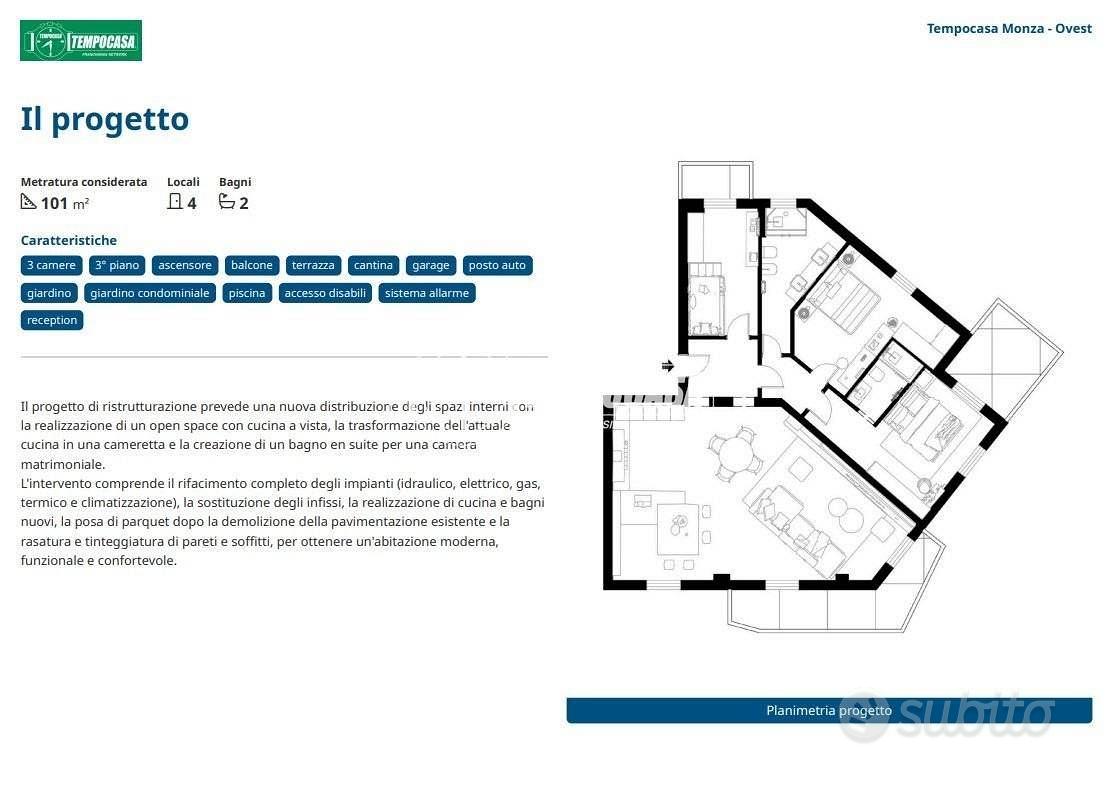 Appartamento – Monza, Triante - Vista 5