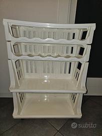 carrello portabottiglie