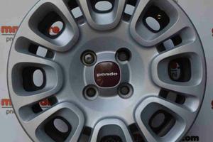 4 cerchi ferro panda punto 500 bravo r14 ft198