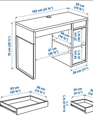 Scrivania Micke Ikea 