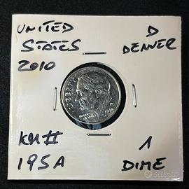 Collectible Coin 1 Dime Roosevelt Dime 2010 🇺🇸