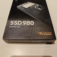 SSD Samsung 980 NVMe M.2  1 TB Nuovo