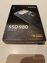 SSD Samsung 980 NVMe M.2  1 TB Nuovo