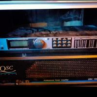 Amplificatore Qsc Usa 1300 + DBX compressore/limit