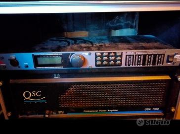 Amplificatore Qsc Usa 1300 + DBX compressore/limit