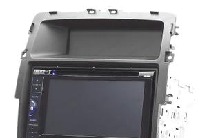 TELAIO NERO RADIO 2-DIN PER OPEL VIVARO NISSAN PRI