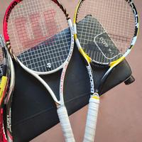 racchette tennis babolat e wilson