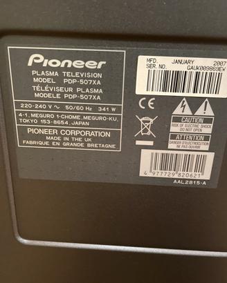 Tv Plasma 50” Pioneer