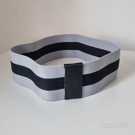 Cintura Elastica Decathlon Grigio Nero Righe