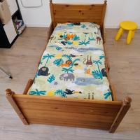 Letto allungabile IKEA (130/165/200)x80 completo