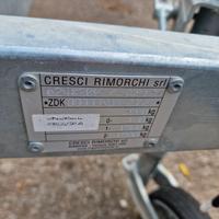 Carrello Cresci rimorchi 3000 kg