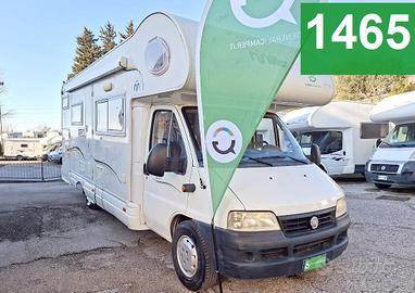 CAMPER MILLER DUCATO MANSARDATO 7 POSTI DOPPIA DIN