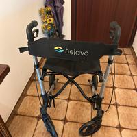 Girello alluminio freni e seduta