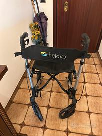 Girello alluminio freni e seduta