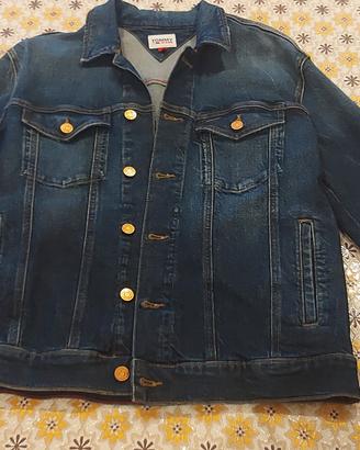 giacca a jeans Tommy Hilfiger Nuova 