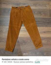 Pantalone velluto a coste uomo