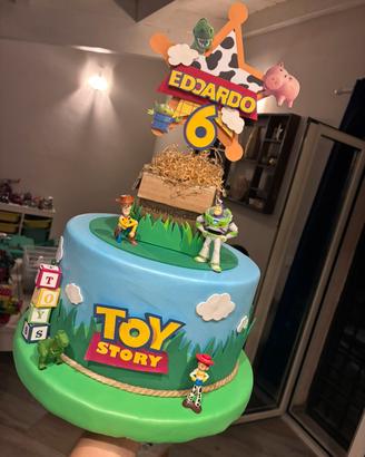 Torta scenografica toy story