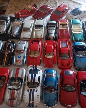 modellini auto scala 1: 18 