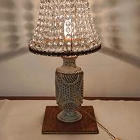 Antica Lampada da Tavolo Altezza cm.50 ca 