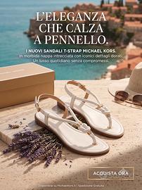 sandali T-Strap Michael Kors