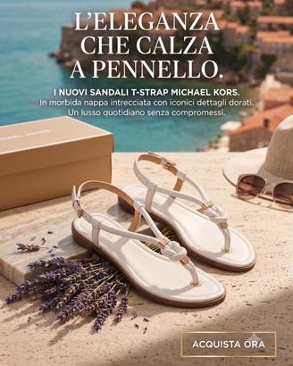 sandali T-Strap Michael Kors
