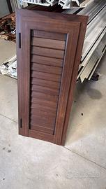 Persiana l’alluminio, effetto legno