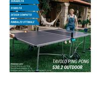 Tavolo ping pong Pongori  PPT 530.2 outdoor grigio
