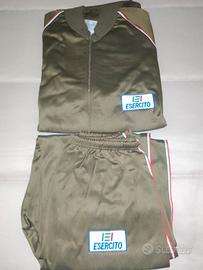 Tuta Ginnica Esercito Italiano Originale Vintage