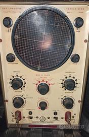 oscilloscopio a valvole 