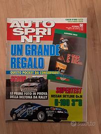 Autosprint 1991 Prime foto Delta da Rally - Nissan