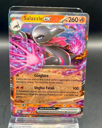 Pokemon Card: Salazzle ex (POR 016) 🇮🇹