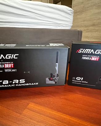 Simagic cambio e freno a mano