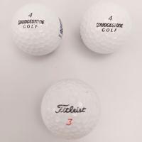 3 Palline da Golf nuove