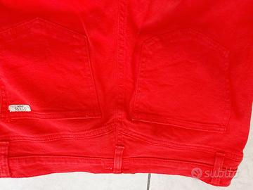 Pantaloni top rossi guess