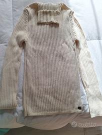 maglione collo alto uomo L