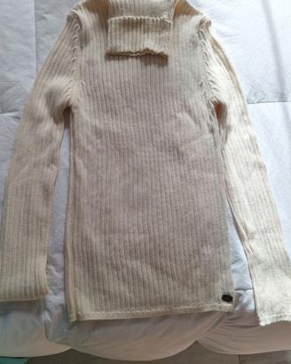 maglione collo alto uomo L