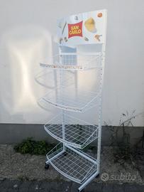 Espositore San Carlo da Terra in Metallo su Ruote