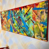 Quadro orizzontale 1 m di lunghezza