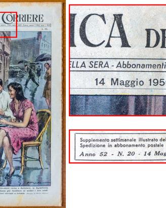 Domenica del Corriere 1950