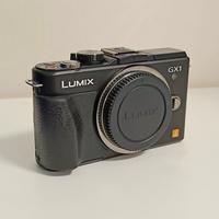 Fotocamera Lumix GX1 Panasonic nera