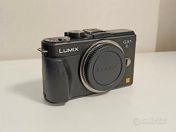 Fotocamera Lumix GX1 Panasonic nera