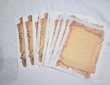 Pergamene ricordo per riti personalizzabili lotto