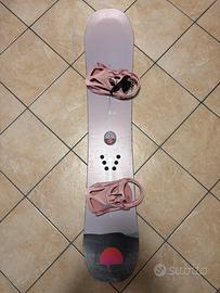 Tavola snowboard donna burton yeasayer 144