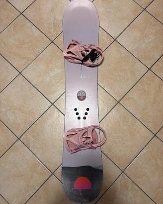 Tavola snowboard donna burton yeasayer 144