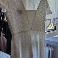 abito bianco nuovo Armani Exchange 