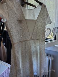 abito bianco nuovo Armani Exchange 